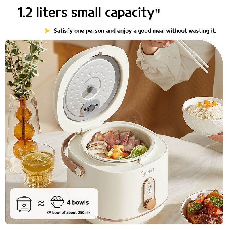 (Malaysia Plug) Midea Branded Electric Mini Rice Cooker Suitable for 1 ...