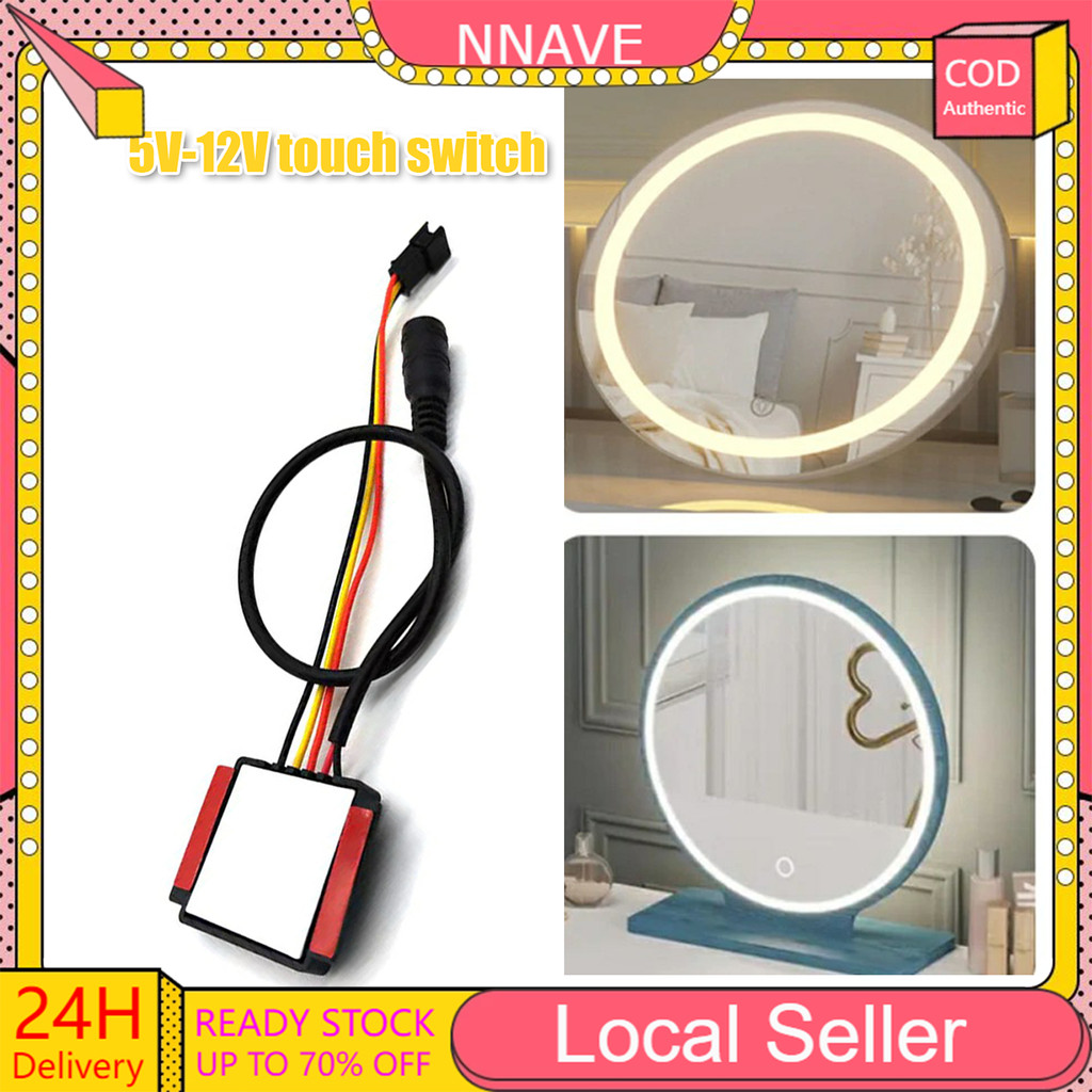12V 3A 36W Touch Sensor Switch Smart LED Light for Bathroom Mirror ...