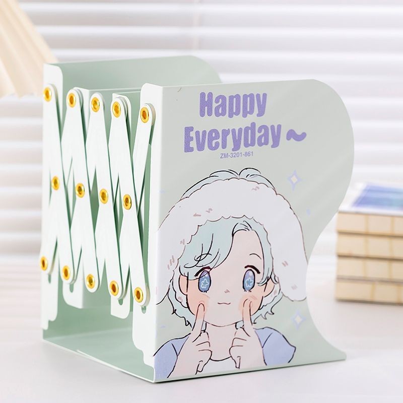[Price Reduction] Retractable Bookend Shelf Student Book Clip Bookend ...
