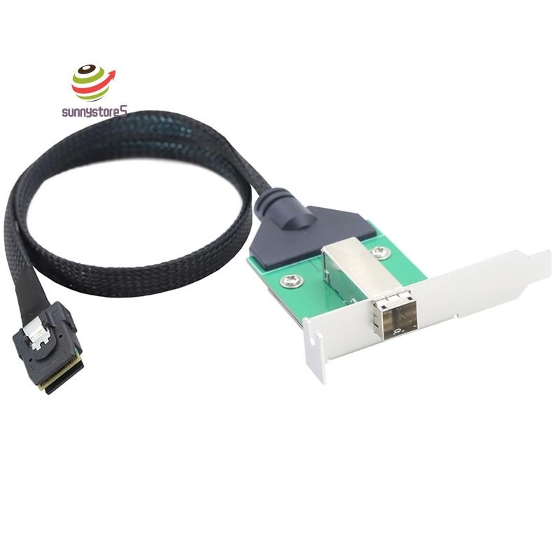 12G External Mini SAS HD SFF-8644 Female to Mini SAS SFF-8087 36P Male ...