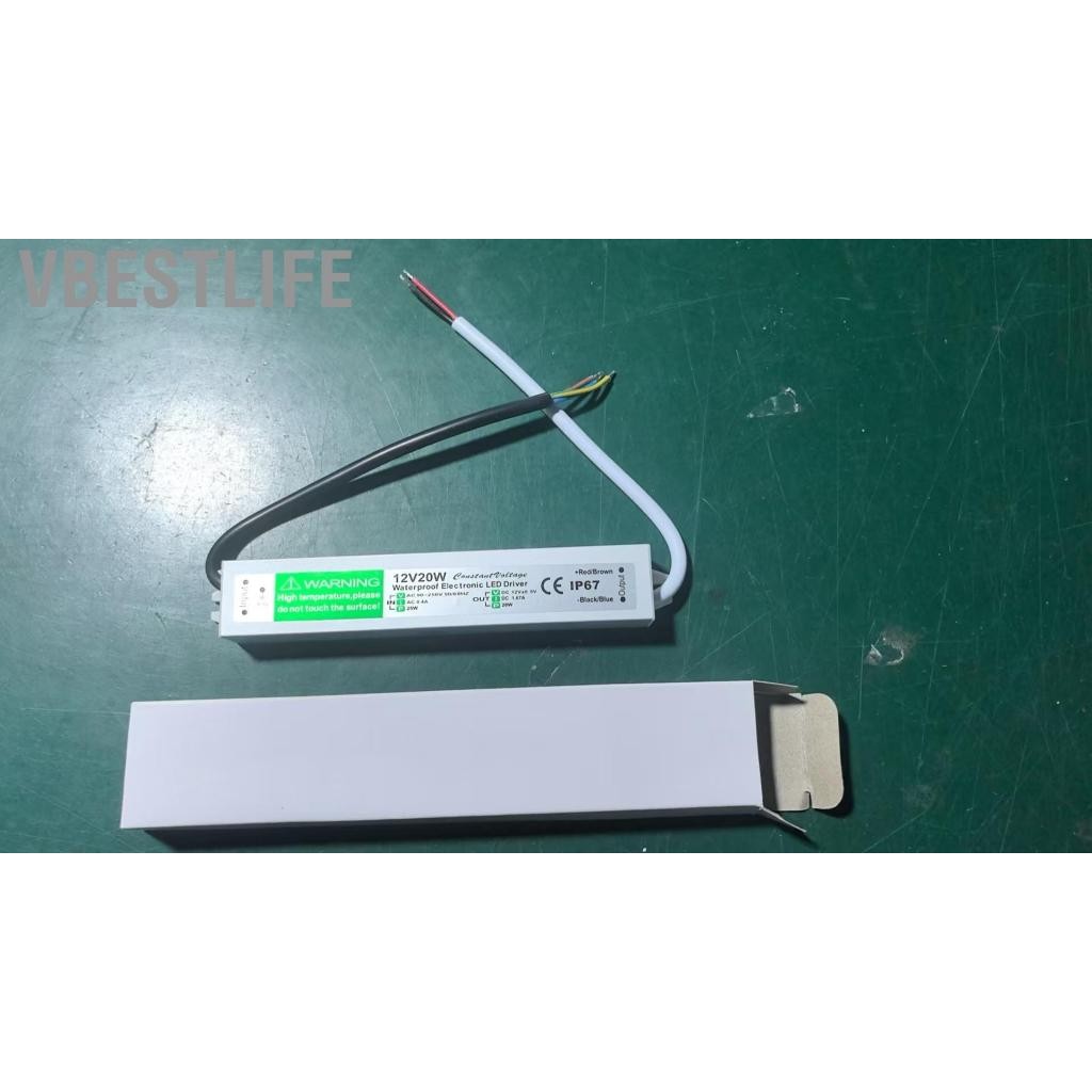 VBESTLIFE grocerybazaar-my IP67 Waterproof LED Driver Switch Power ...