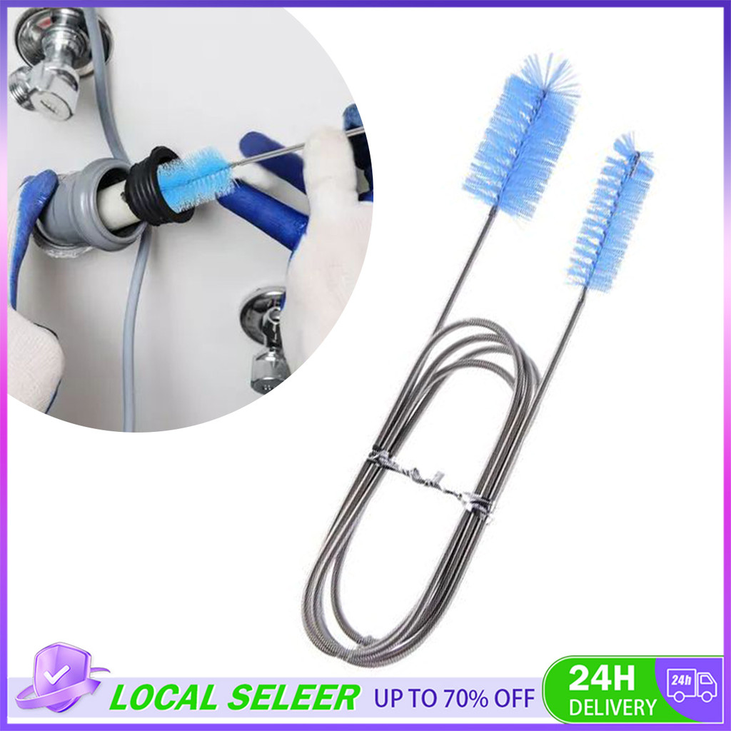 155cm Aquarium Pipe Water Pump Flexible Double Ended Hose Pipe Brush ...