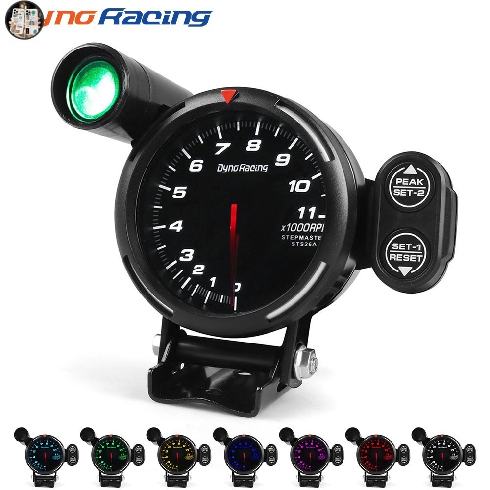 IP Dynoracing 80MM Tachometer RPM Gauge High Speed stepper motor 7 ...