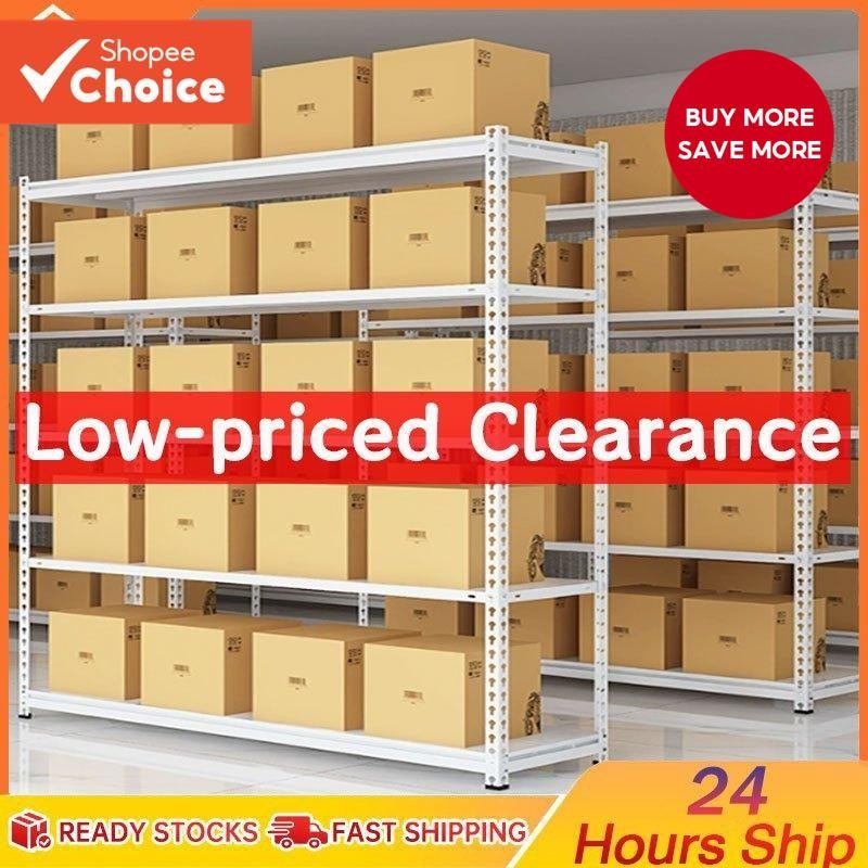 【Load 500KG】6 Layer Metal Rack Steel Rack Adjustable Height Steel Rack ...