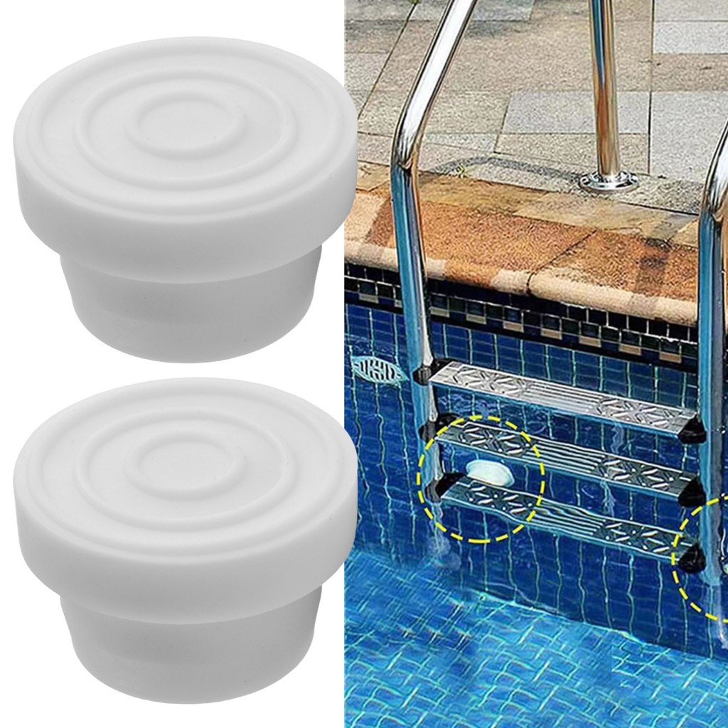 WHOOPS~Ladder Bumpers Outside Protecting Swimming Pool Rubber Fits 1.90 ...