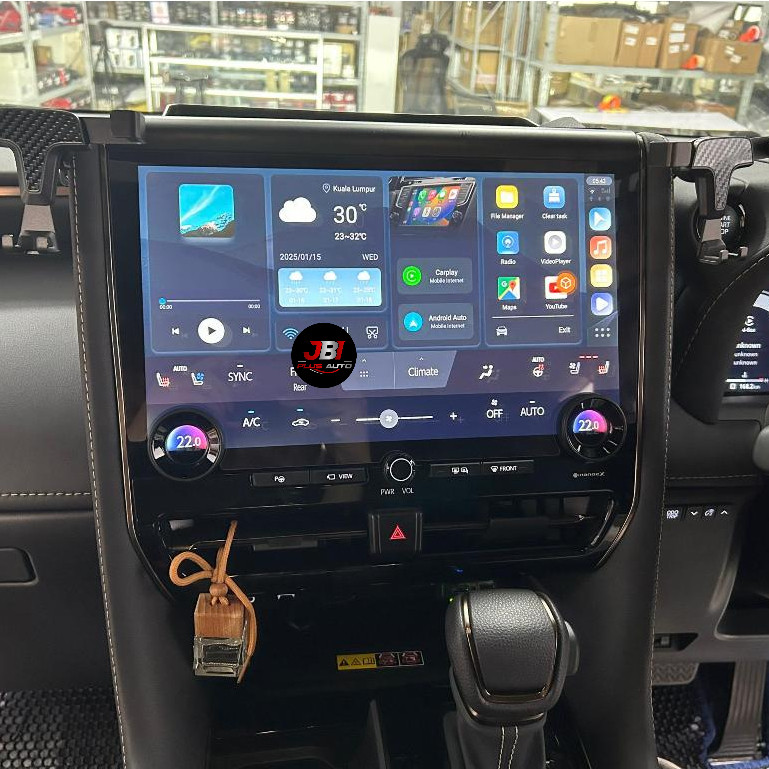 Toyota Vellfire Alphard AGH40 AH40 Upgrade to Android Ai Box System ...