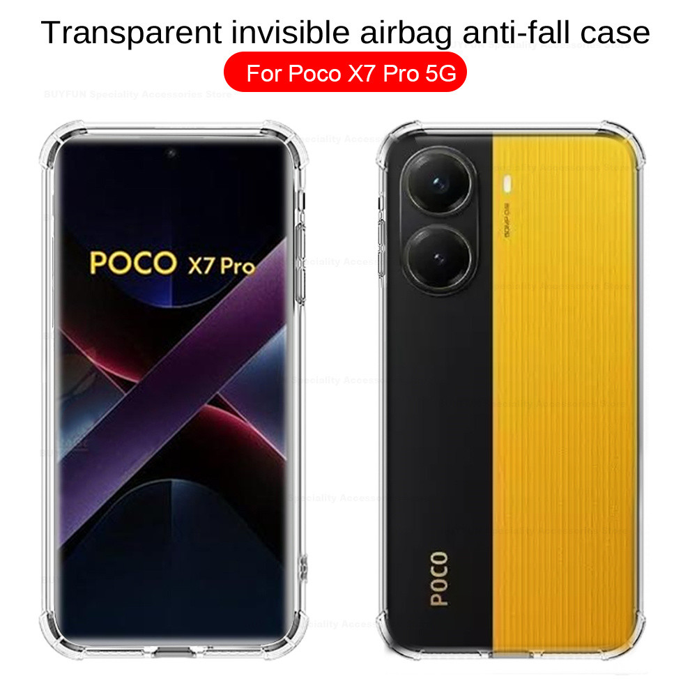 For Xiaomi Poco F7 / F7 Pro / F7 Ultr Case Phone Cover Clear Redmi A5 Gel - View #14