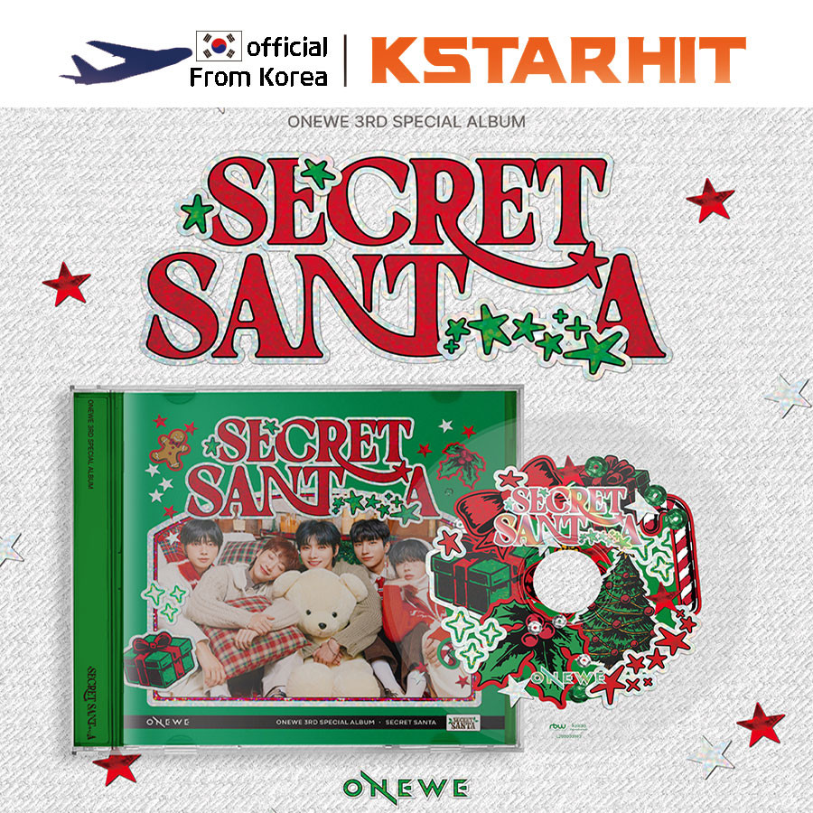 ONEWE - SECRET SANTA (3rd Special Album+ folding poster) | Shopee Malaysia