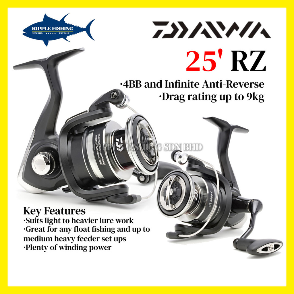 DAIWA 2025' RZ SPINNING FISHING REEL | Shopee Malaysia