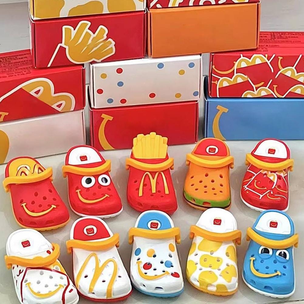 Crocs Mini Slipper Keychain Happy Meal Toys Figure Collectible Toy ...