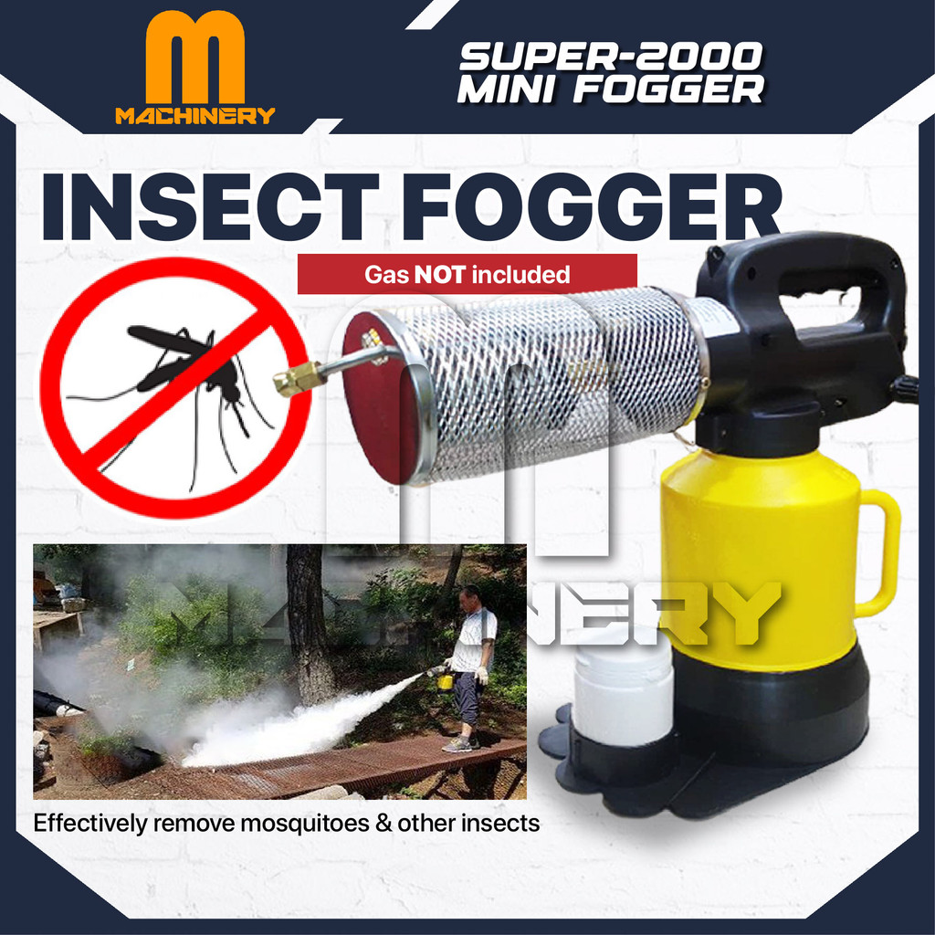 M.Machinery SUPER-2000 Mini Fogger 1.8L | Mesin Fogging Nyamuk ...