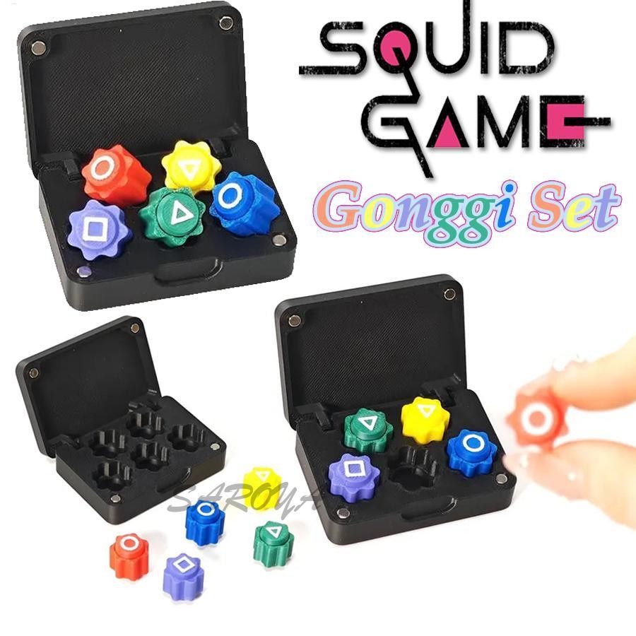 SQUID GAME 2 Gonggi Stones du maître Gonggi coréen, jeu Jackstone