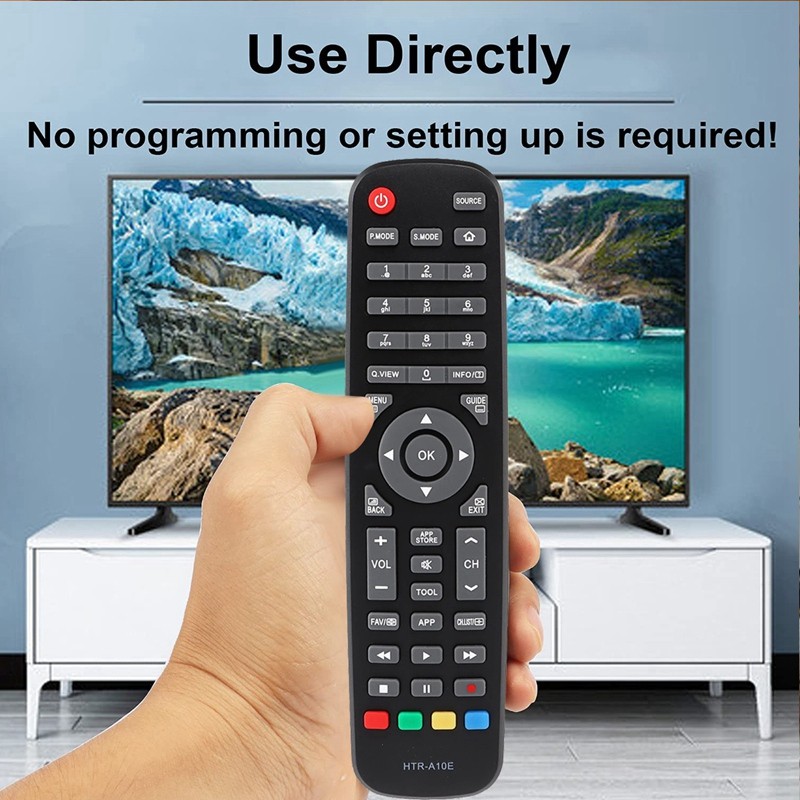 HTR-A10E TV Remote Control for Haier Smart LCD TV HTR-A10 HTR-A10H ...