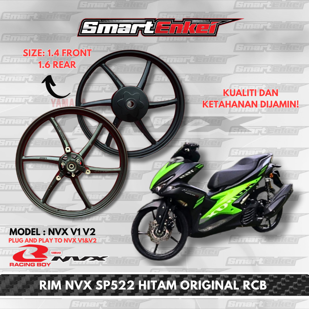 NVX V1/V2 RIM SP522 HITAM ORIGINAL RCB | Shopee Malaysia