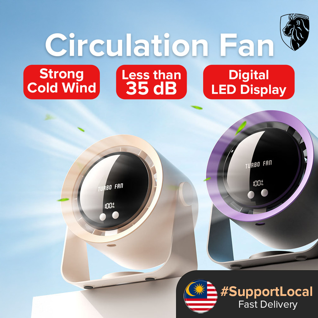 (MY) Smart DC Frequency Conversion Circulation Fan Air, Circulating Fan ...
