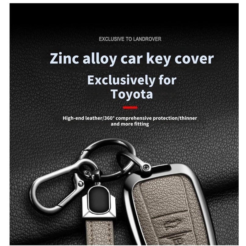 Car Key Cover Toyota Cross Vios Hilux Alphard Yaris Altis Rush Avanza ...