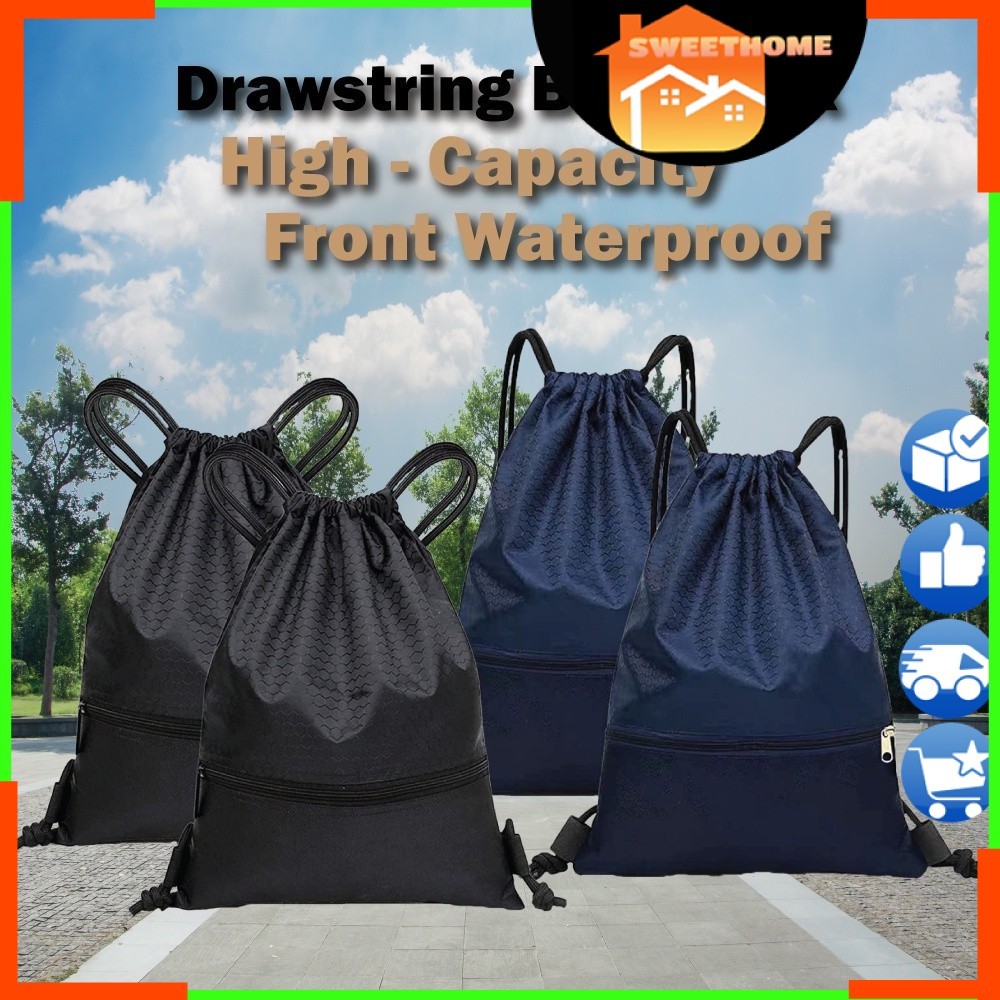 EcoSport Drawstring Bag Athletic Bags String Gymsack Waterproof Sport ...