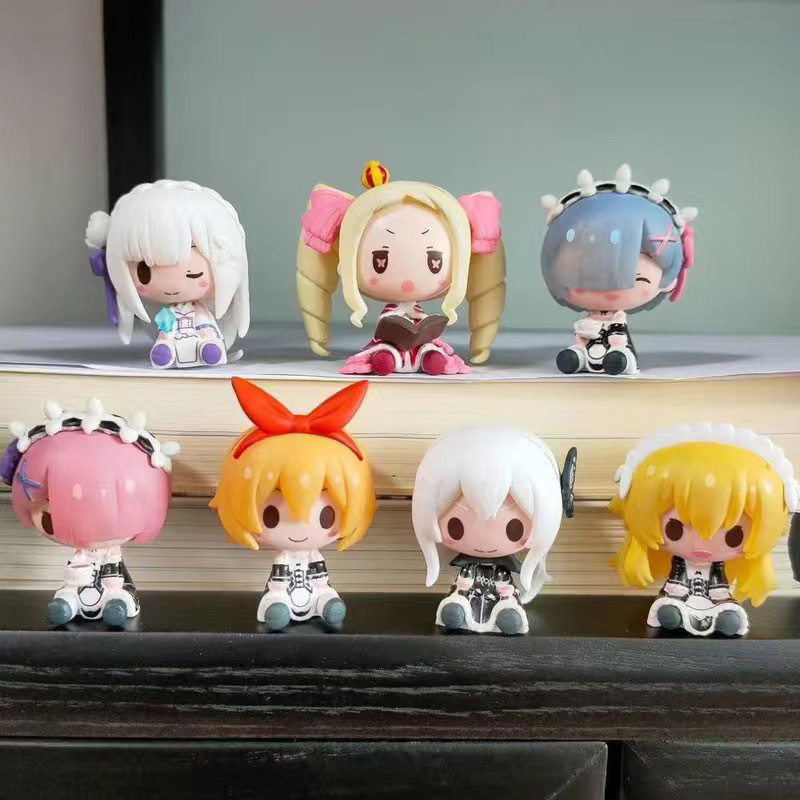 Rem q Version Figure Life in Another World From Zero Figure Emilia ...