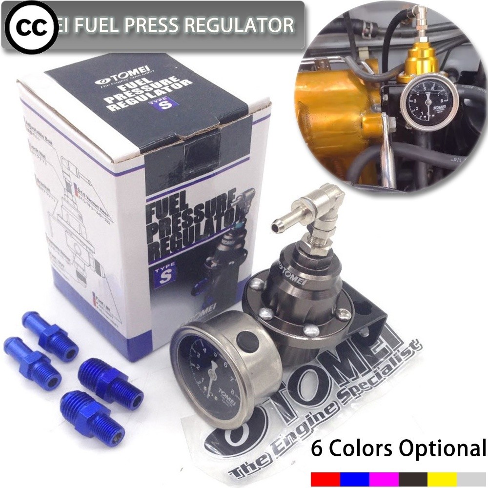 CC Universal Adjustable Fuel Pressure Regulator tomei type With ...