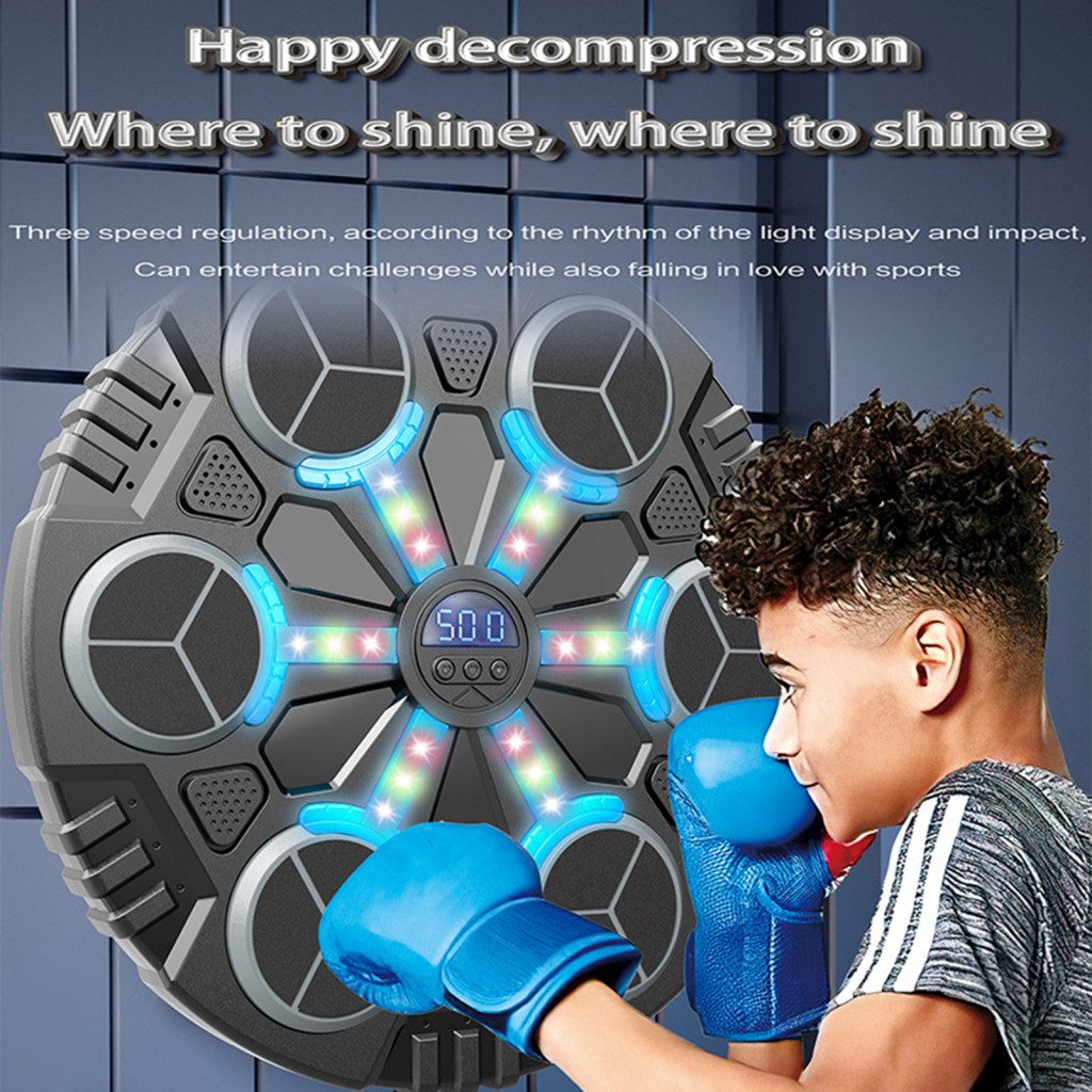 thumbnail image 2 of Wall Mounted Boxing Punching Pad | Adjustable Height Boxing Target For Home Workouts - Adults & Kids 2 of 2