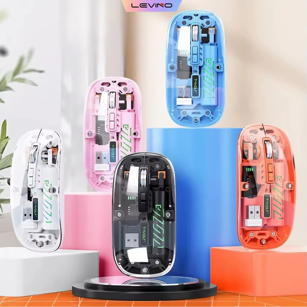 🔥ready stock🔥Wireless Mouse Bluetooth 2.4Ghz Receiver Optical ...