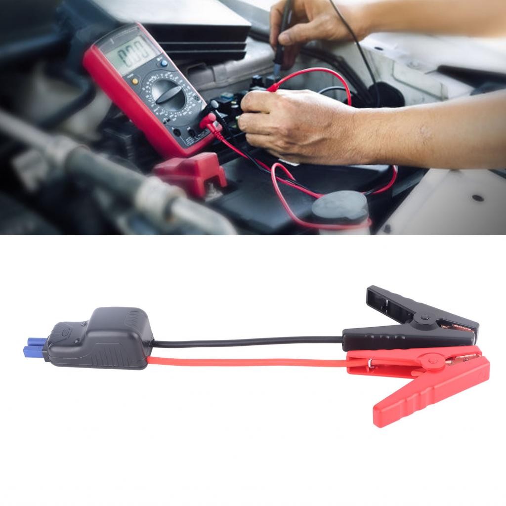 Sudi Battery Jumper Cable Insulated Cover Crocodile Clip Reverse ...