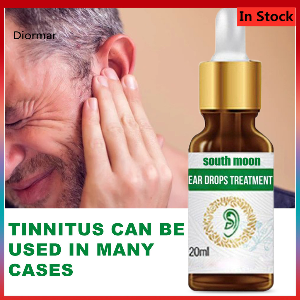 DRR 20ML Tinnitus Ear Liquid Quick Effect Compact User-friendly ...