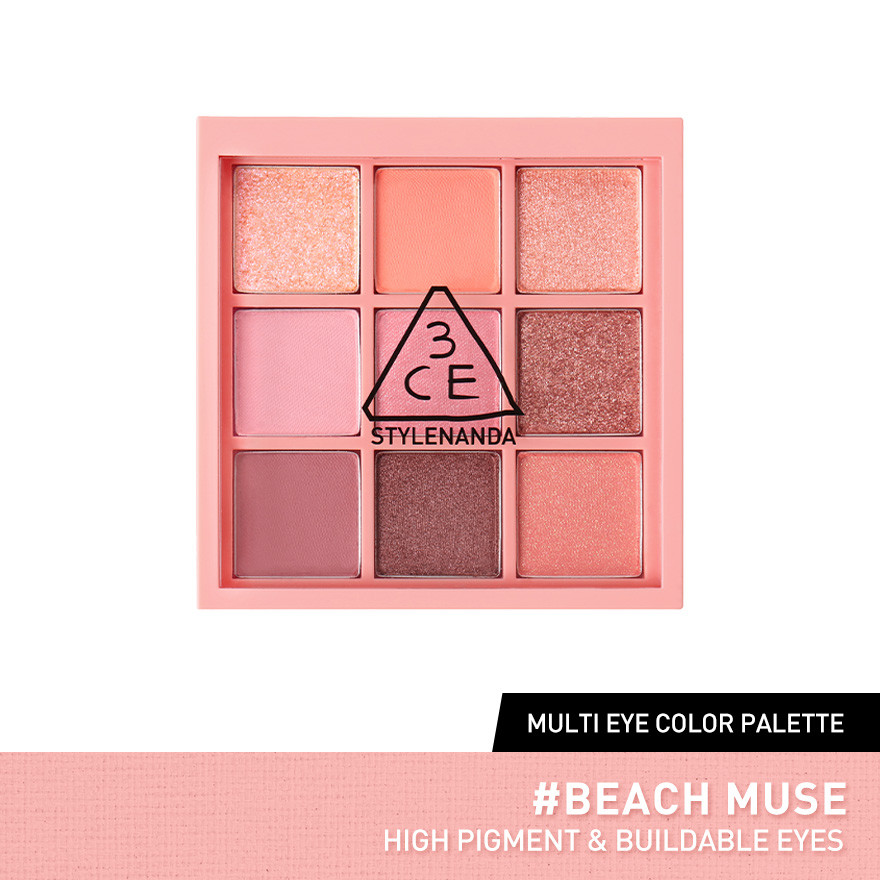 3CE Multi Eye Color Palette Beach Muse | Shopee Malaysia