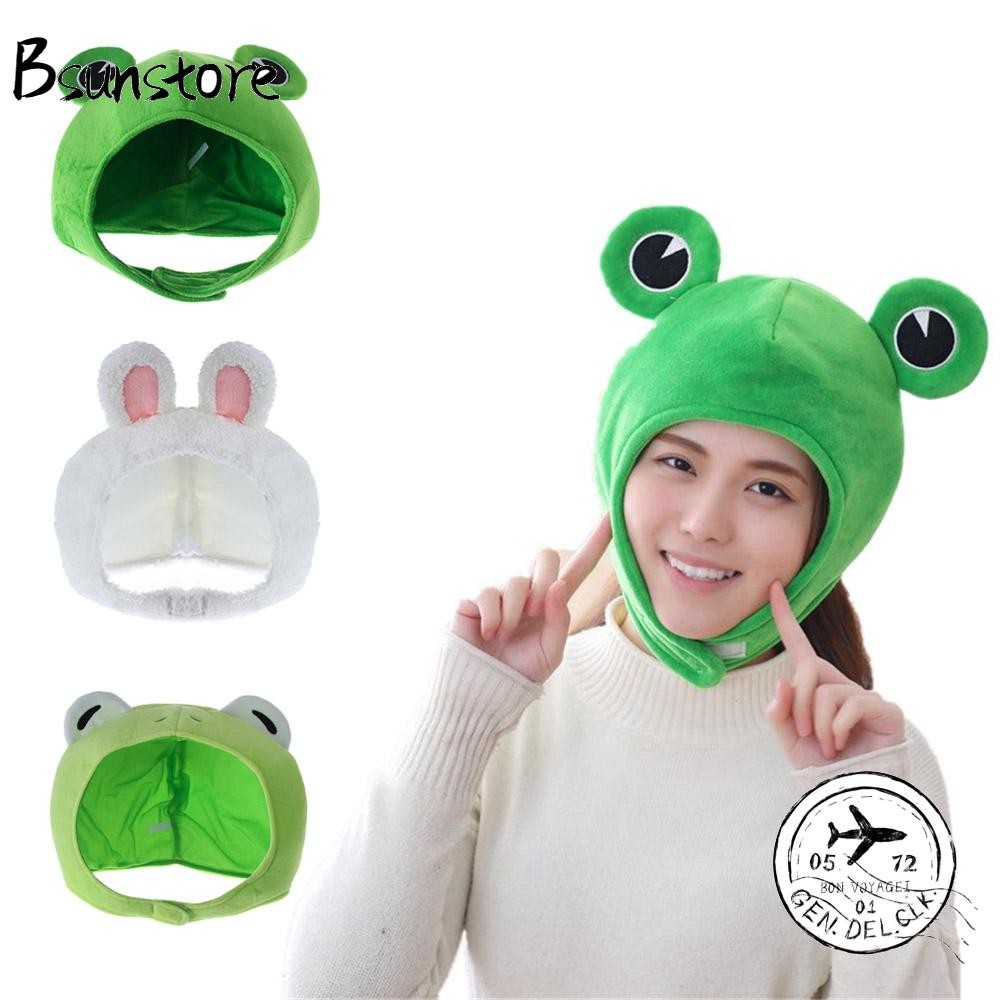 Cartoon Cute Bunny Ears Fleece Hat Warmer