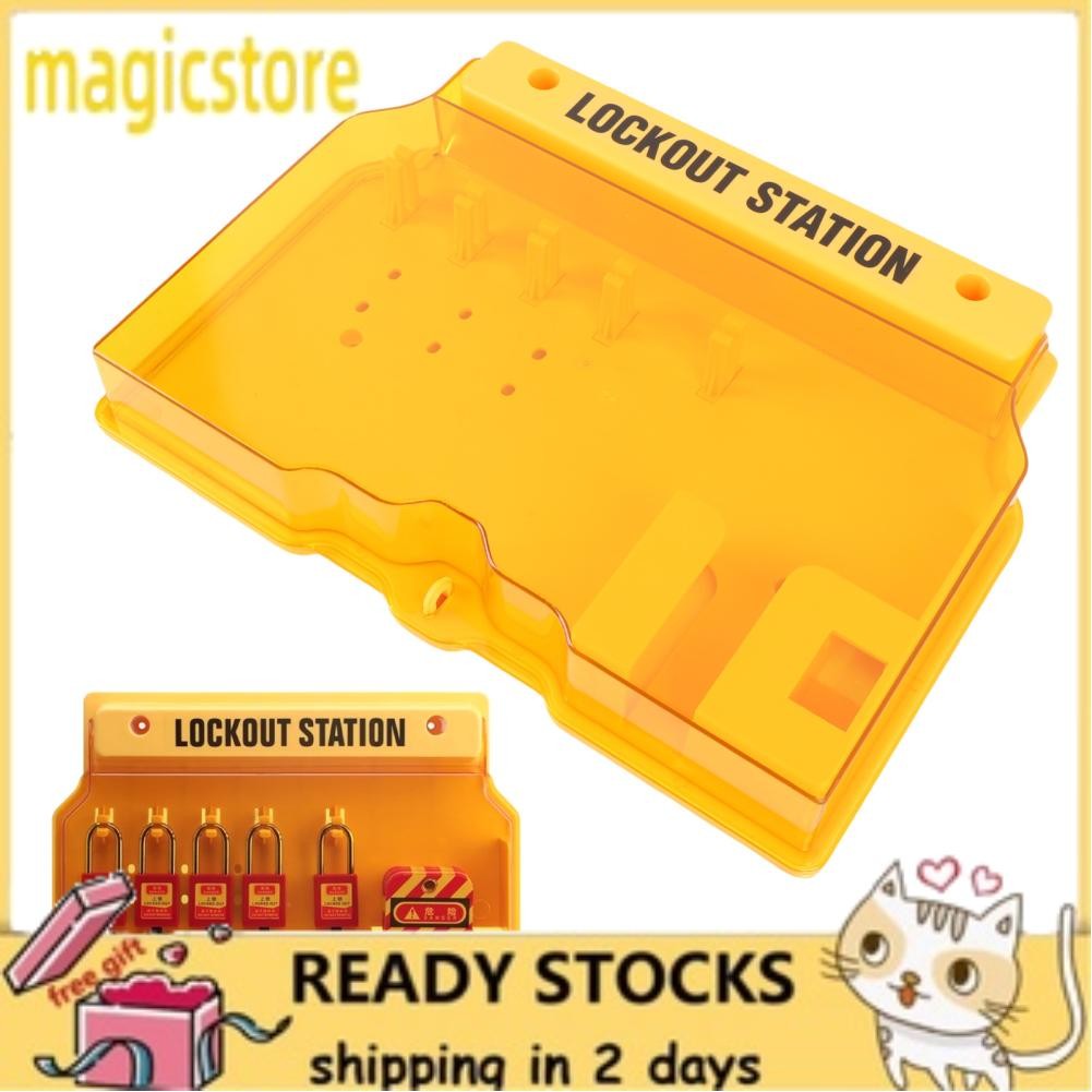 magicstore-my Lockout Tagout Station Lock Out Tag Kit Board with 2 ...