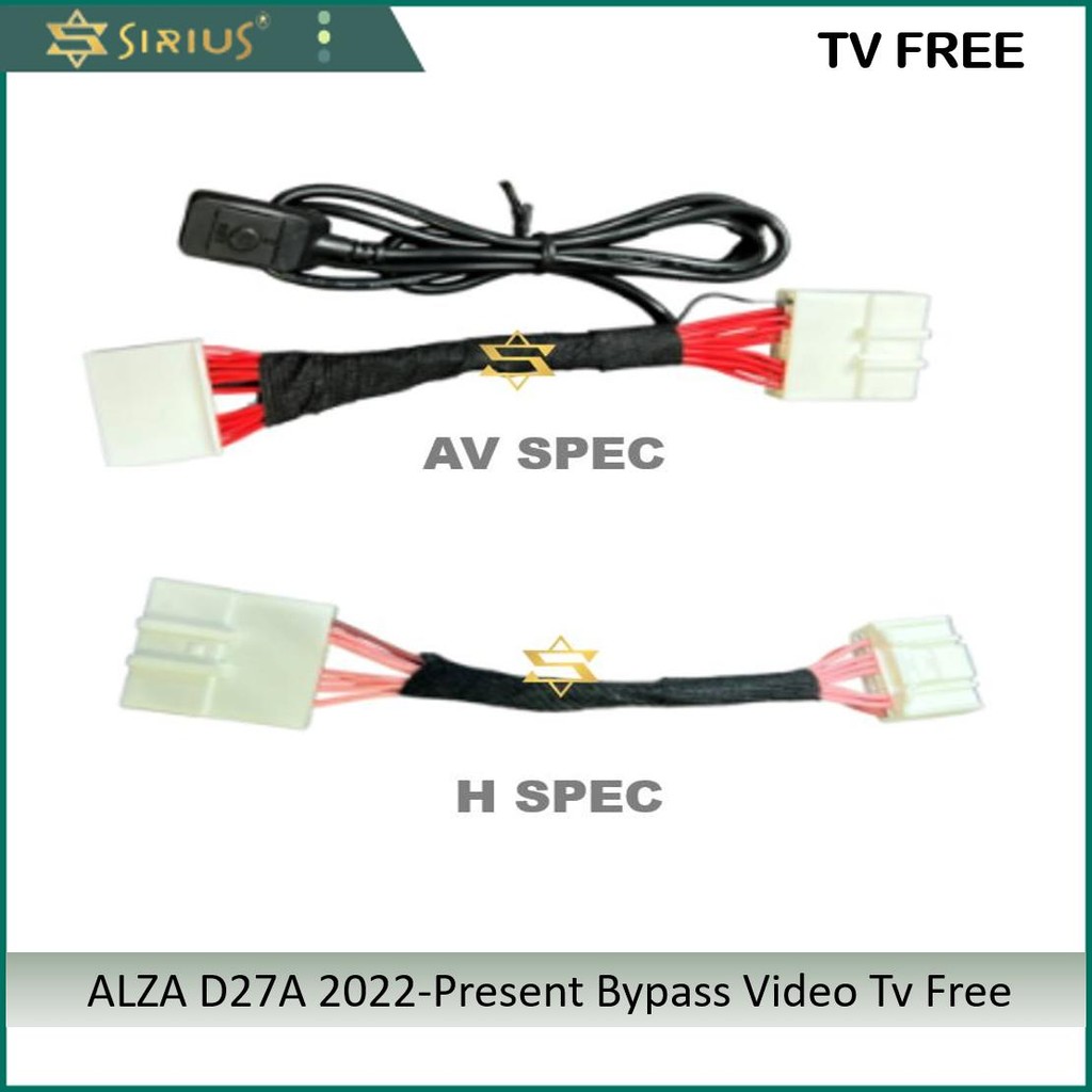 AXIA 2023 ALZA 2022 2023 H / AV SPEC Socket TV Free Bypass Video ...