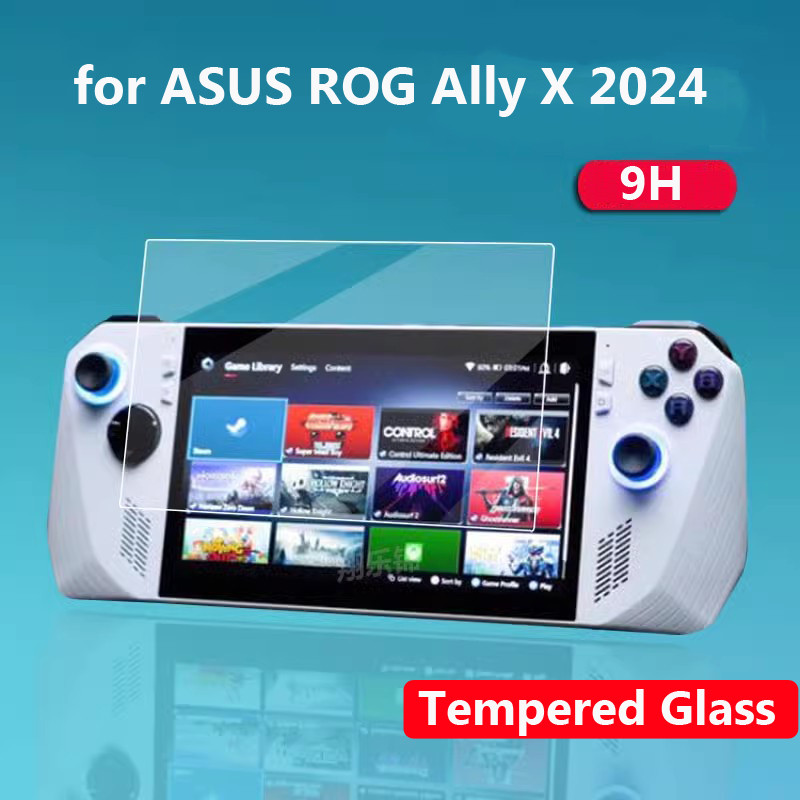Copatible for ROG Ally Screen Protector, [2 Pack] 9H Tepered Glass