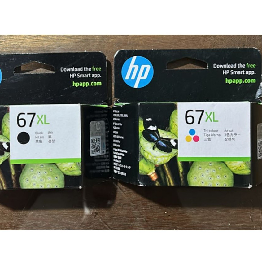HP 67/67XL/67XXL Black / Tri-color Ink Cartridge 100% Original Genuine ...