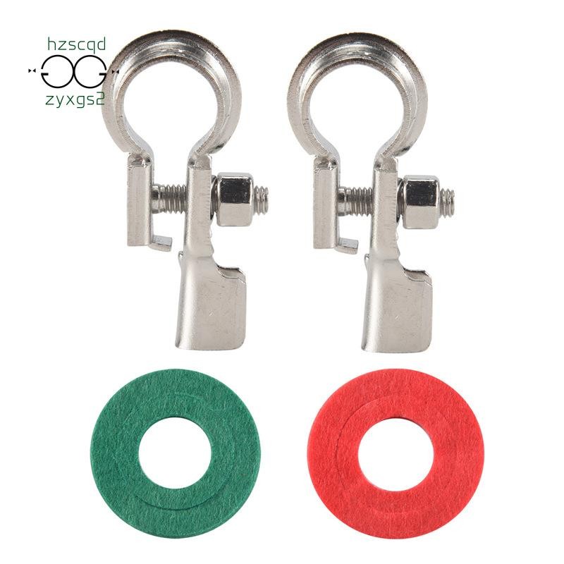 1 Pair Battery Terminals Connectors Clamps Copper Battery Terminal Kit ...