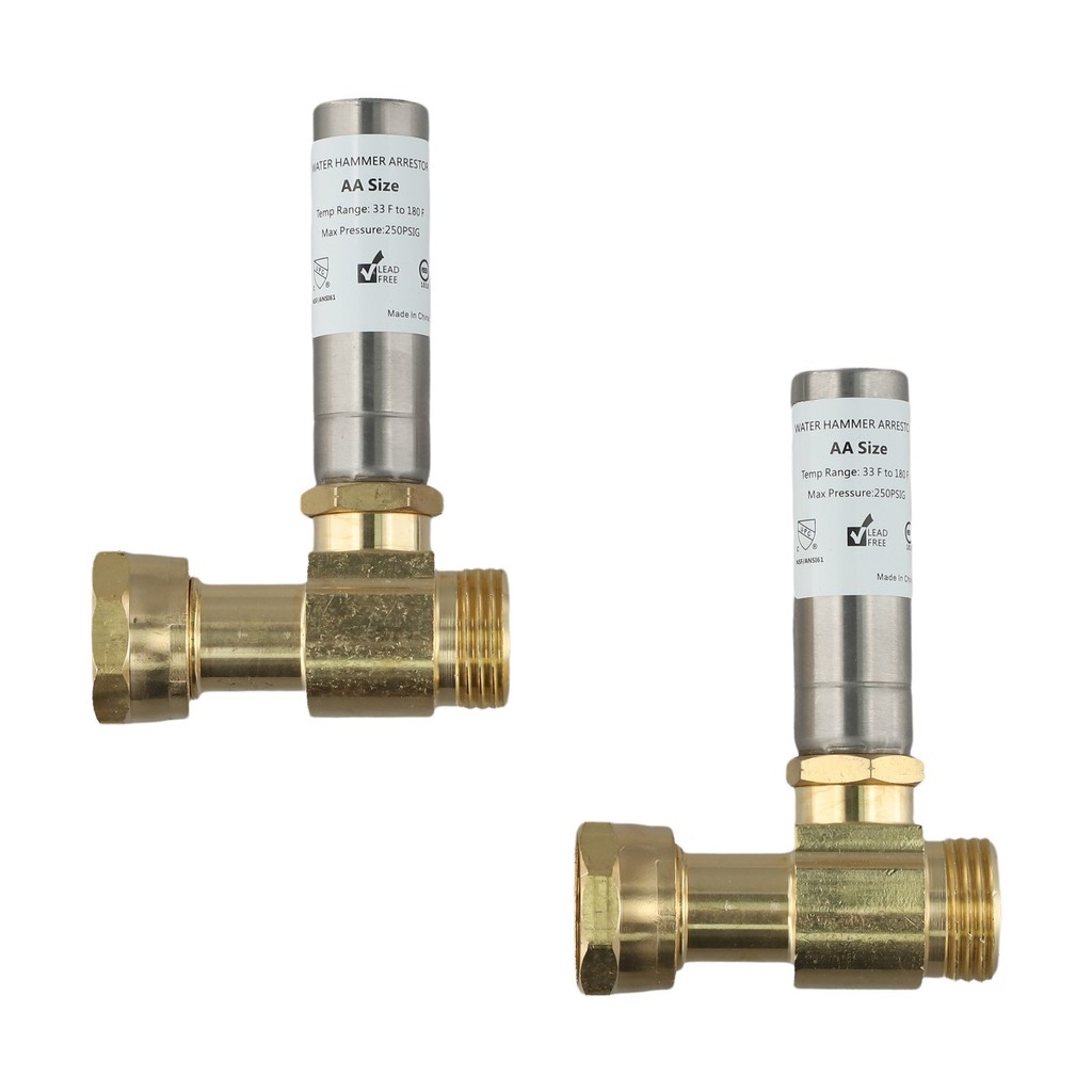 Washing machine hammer arrestor