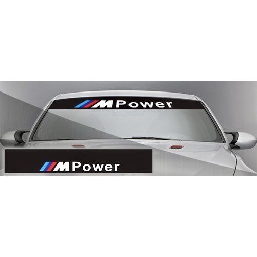 (Ready Stock ) S890# BMW M Performance Power Car Windscreen Sticker ...