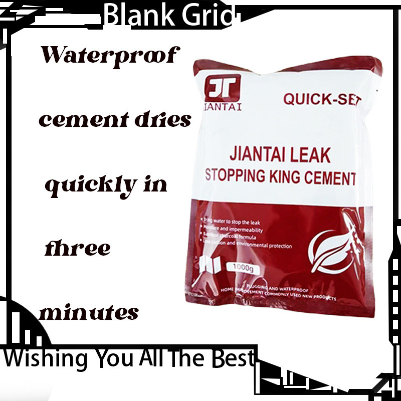 1KG Waterproof Cement - 3-Minute Quick Dry Simen Kalis Air for Floor ...