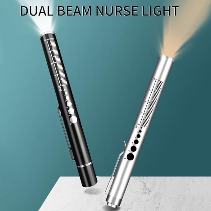 PEN LIGHT PENLIGHT USB Rechargeable Mini Pocket Two colors of light ...