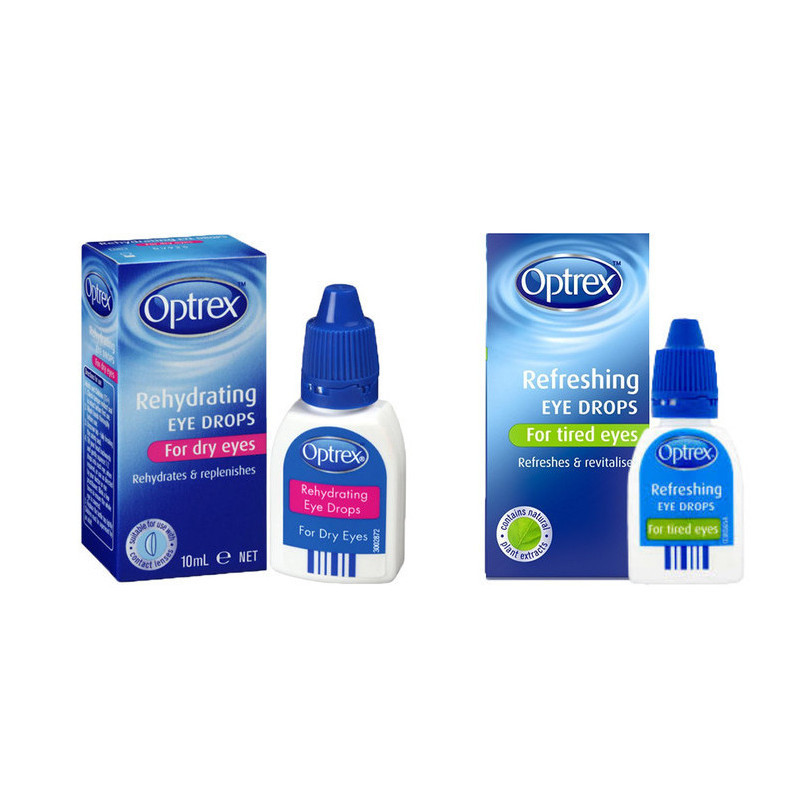 Optrex Rehydrating/Refreshing Eye Drops 10ml | Shopee Malaysia