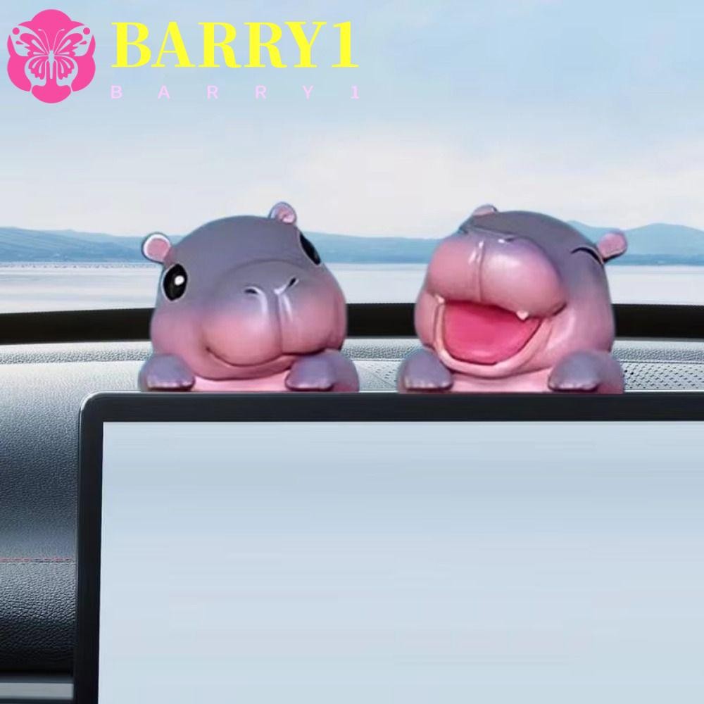 BARRY1 Moo Deng Screen Figurine, Navigator Screen 3D Desk Toy Computer ...