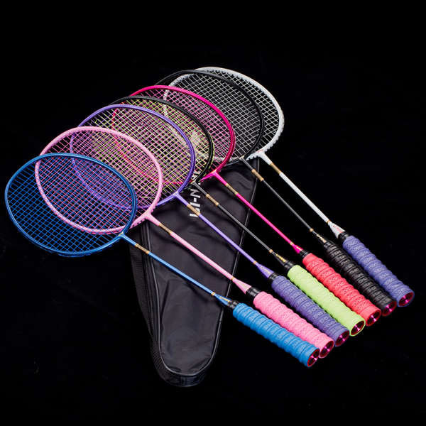 raket badminton Raket badminton jenama Raket tunggal ultraringan karbon ...