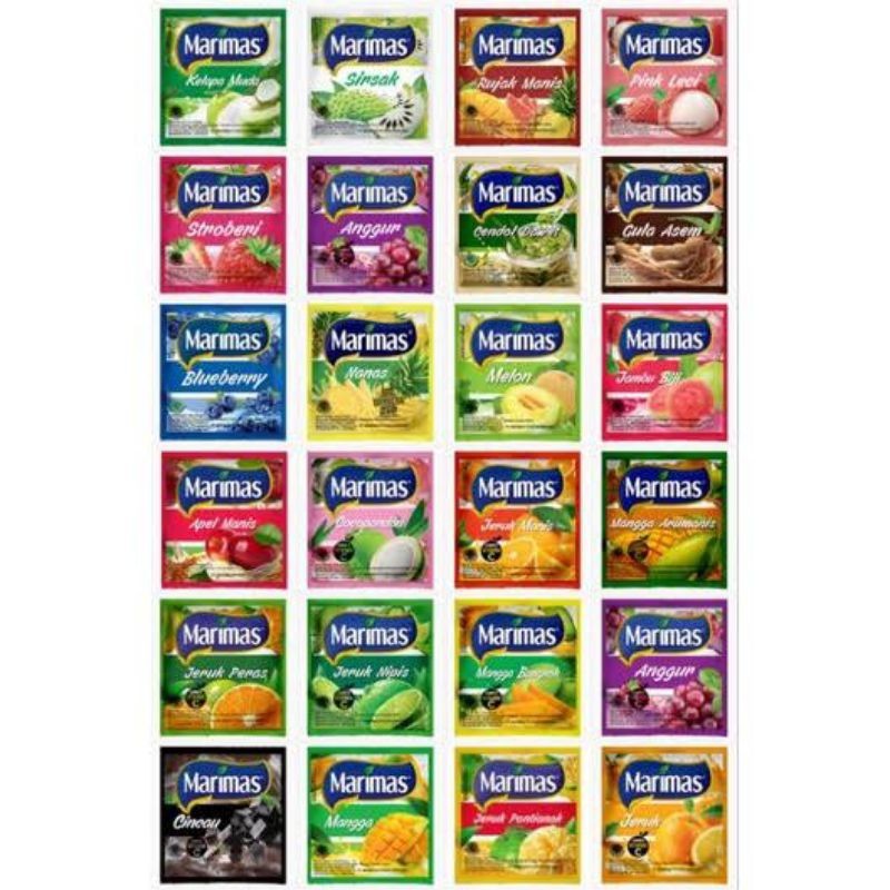 HIRO - Marimas Drink Instant Powder Drink/ All Variants (1 sachet ...