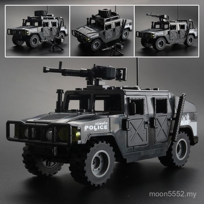 Toby Lion Building Blocks Military Hummer Jeep Off-Road Armored Car ...