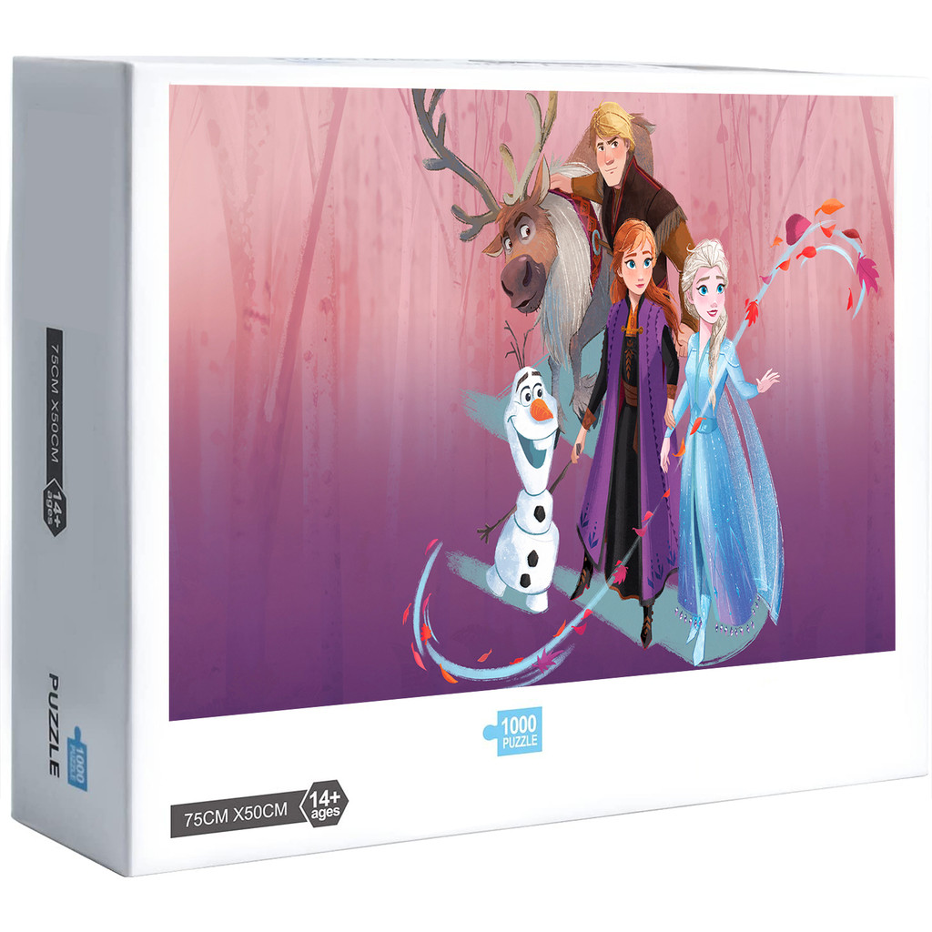 New Frozen Elsa Anna Disney Princess Movie 300 500 1000 Pieces Jigsaw ...