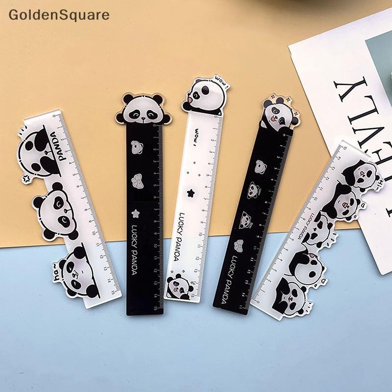 GG Cute Cartoon Panda Ruler School Supplies High Quality Acrylic Ruler ...