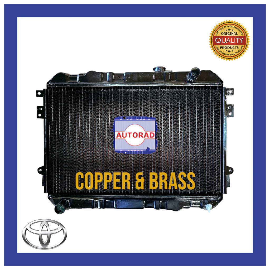 Radiator TOYOTA REVO 7K Gas MT - 2 Row (AUTORAD) | Shopee Malaysia