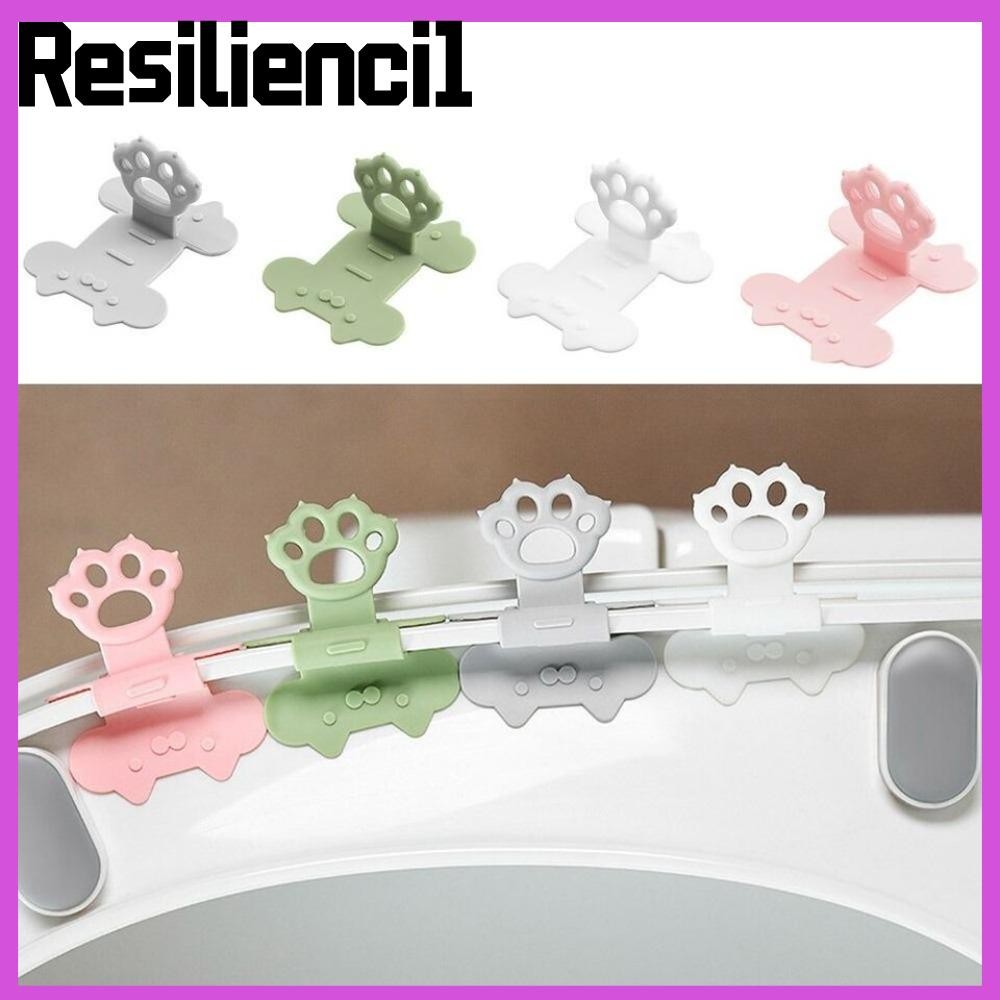 6 Pcs Toilet Seat Lifter Tabs - Self-Adhesive Handle Clips For Hygienic, Hands-Free Lid Lifting