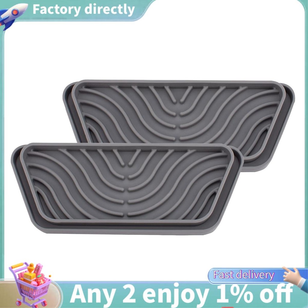 2Pcs Refrigerator Drip Catcher Tray Mini Fridge Drip Tray Protects Ice ...