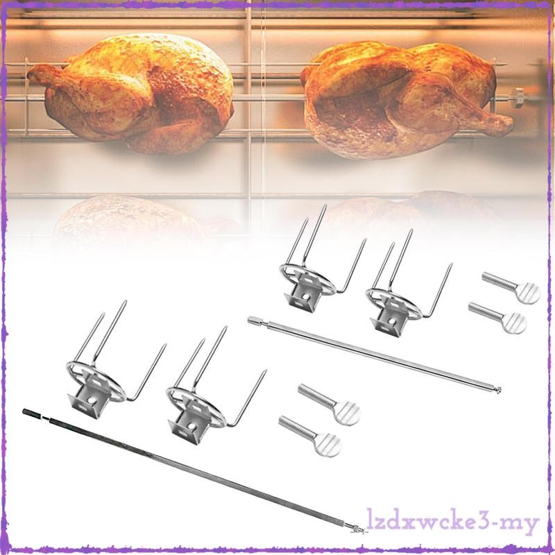 [LzdxwckefaMY] Chicken Fork Rotating Chicken Roaster Rack for Backyard ...
