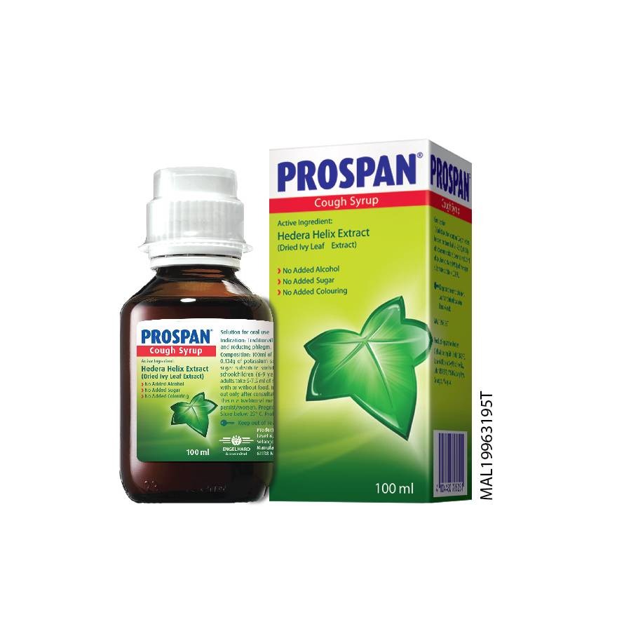 Prospan Ivy Leaf Cough Syrup (100ml) | Shopee Malaysia